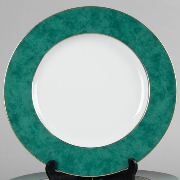 Medard de Noblat Limoges Medea Vert chop platter - Picture 1 of 6